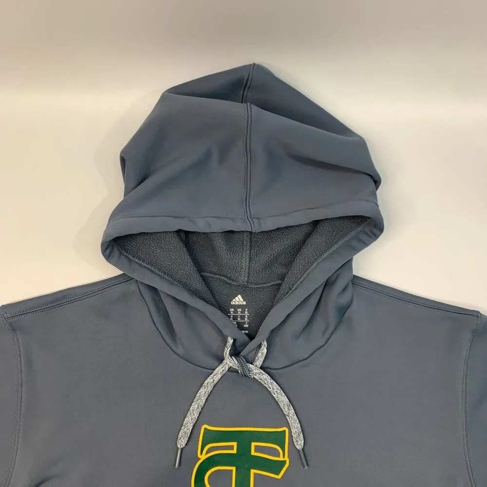Adidas San Tan Charter Hoodie Mens XL Extra Large Climawarm Fleece Sweatshirt
